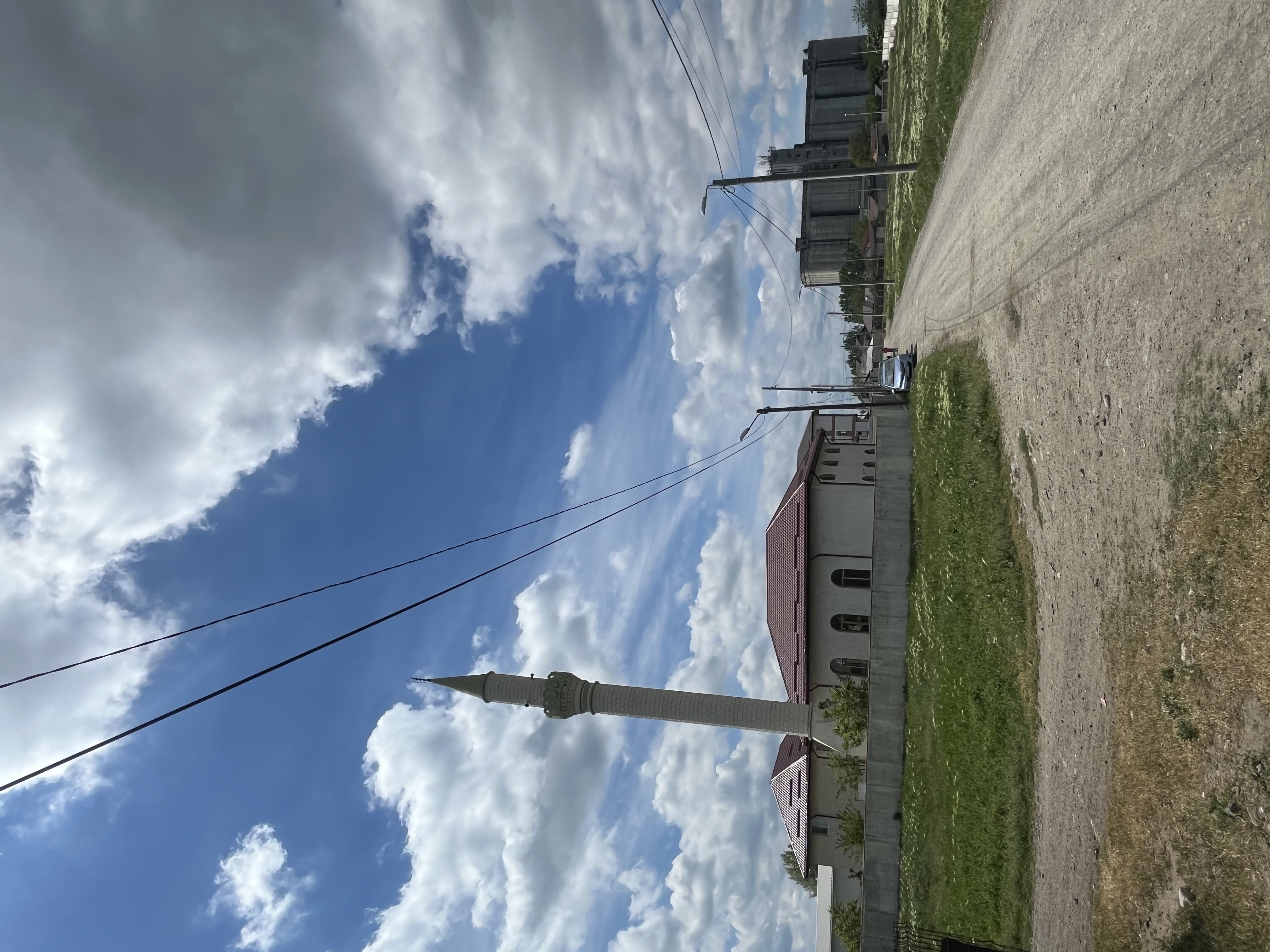 Mosque in Călărași, Oboru Nou neighbourhood, Călărași, Călărași County, Romania, April 2024